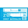 ZW zwrot materiałów 1/3 A4 353-8